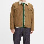 Men Sherpa Trucker Jacket
