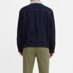 Men Sherpa Trucker Jacket