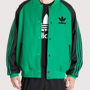 Adidas Sustainability Varsity Bomber Jacket