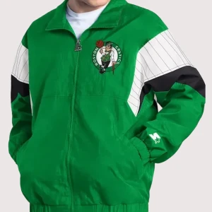 Boston Celtics Kelly Green Starter Jacket