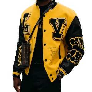 Mens Louis Vuitton Varsity Jacket