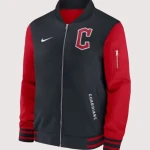 Cleveland Guardians Dugout Bomber Jacket
