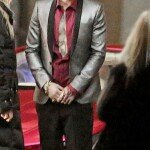 Joker Suicide Squad 2016 Jared Leto Silver Leather Coat