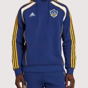 LA Galaxy 2025 Adidas Travel Hoodie