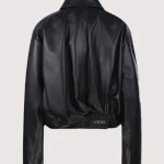 Loewe Draped Leather Jacket