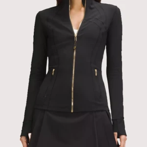 Lululemon Define Gold Zipper Jacket