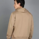 Men Full Sleeve Solid Hooded Sweatshirt