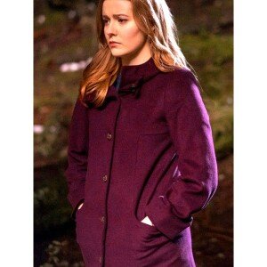 Nancy Drew Kennedy McMann Purple Coat