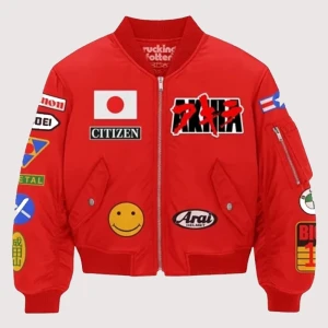 Neo-Tokyo Akira Red Bomber Jacket