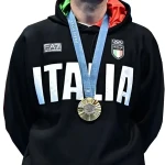 Paris Olympics 2024 Italia Black Hoodie