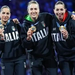 Paris Olympics 2024 Italia Black Hoodie
