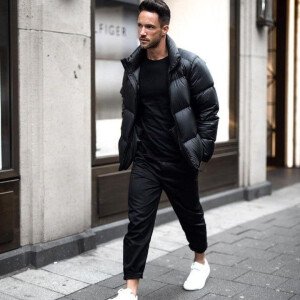 Premium Black Puffer Jacket