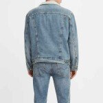 Men Sherpa Trucker Jacket