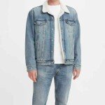 Men Sherpa Trucker Jacket