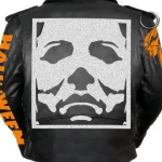 Halloween Black Leather Jacket