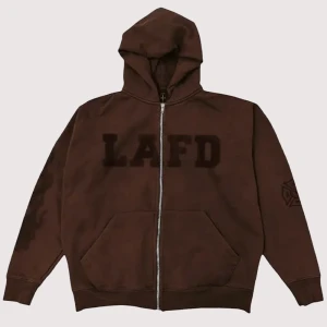Travis Scott LAFD Zip-up Hoodie