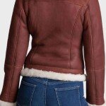 Women’s Brown Sheepskin Shearling Jacket