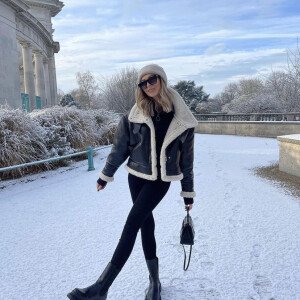 Women's Fox Fur Premium Leather Jacket