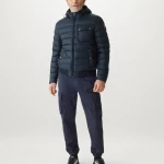 Quilted Puffer Jacket With Hood