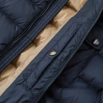 Quilted Puffer Jacket With Hood
