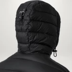 Quilted Puffer Jacket With Hood