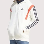 Adidas Colorblock Full-Zip Hoodie