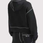 Arsenal AWFC Black Zip-up Hoodie