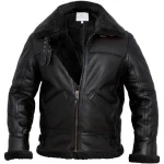 B3 Bomber Jacket Aviator Real Shearling Jacket