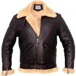 B3 Bomber Jacket Aviator Real Shearling Jacket