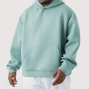 Boxy Bonded Scuba Hoodie