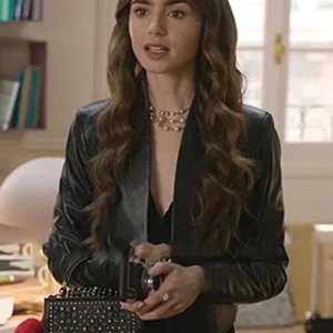 Emily Cooper Emily in Paris Black Jacket