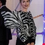 Emily Cooper Emily In Paris SO3 Zebra Stripe Jacket