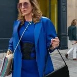 Emily In Paris S03 Sylvie Grateau Blue Coat