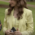 Emily In Paris Season 2 Lily Collins Blazer