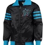 Miami Marlins The Captain II Starter Jacket