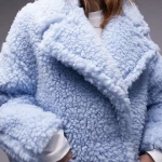 Chunky Oversize Faux Shearling Coat
