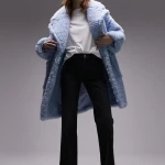 Chunky Oversize Faux Shearling Coat