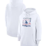 Dodgers G-III 4Her by Carl Banks Collage Team Hoodie
