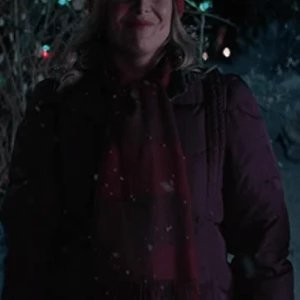 8-Bit Christmas June Diane Raphael Puffer Jacket