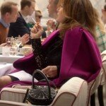 Emily in Paris Sylvie Purple Wool Coat