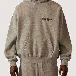 Fear of God Essentials Dark Oatmeal Hoodie