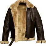 Fur Aviator flying Pilot Bomber Jacket