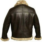 Fur Aviator flying Pilot Bomber Jacket