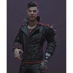Cyberpunk 2077 Dracula Studded Jacket