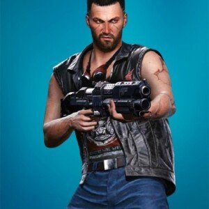 Cyberpunk V Nomad Leather Vest