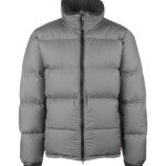 Grey Puffer Down Jacket