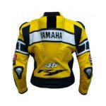 Mens Yamaha Motorcycle Racing Yellow Jacket