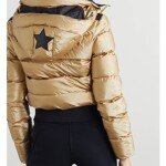 Keeley Ted Lasso S02 Gold Puffer Jacket