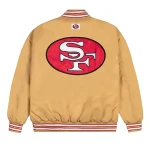 GOLF WANG San Francisco 49ers Satin Bomber Jacket