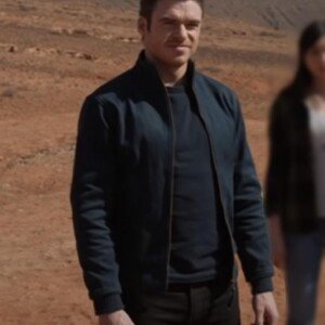Ikaris Eternals Black Bomber Jacket